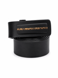 Signature Black Buckle Belt