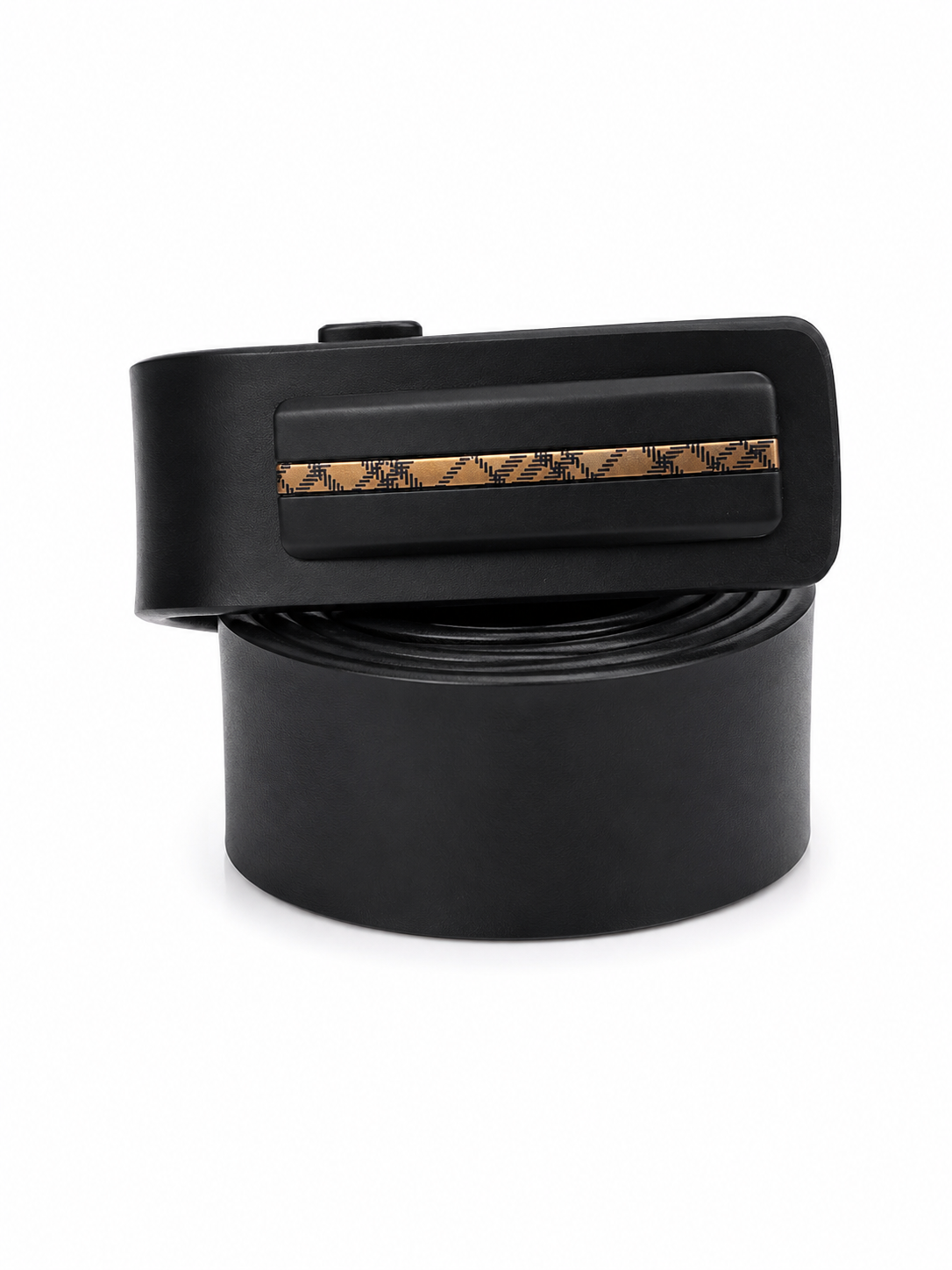 Signature Black Buckle Belt