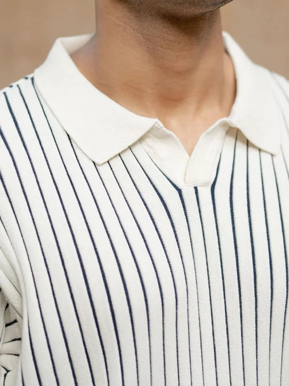 Off white structured stripe T-Shirt