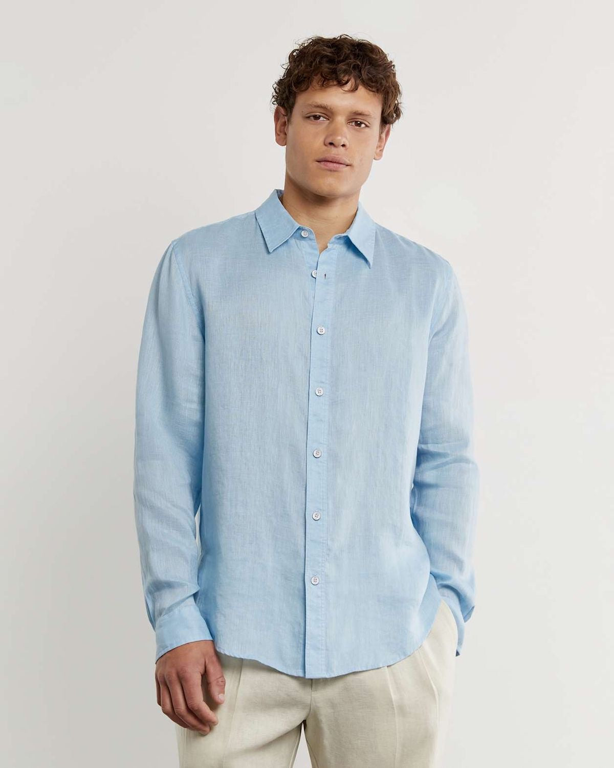Uncuts signature light blue shirt