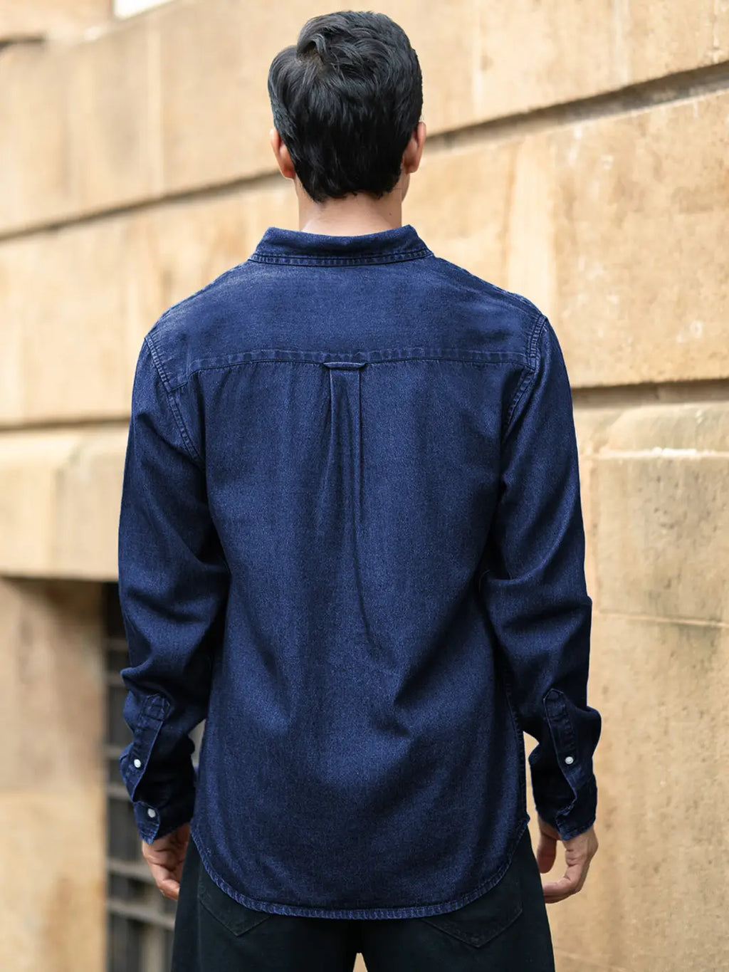 Dark Blue Denim shirt