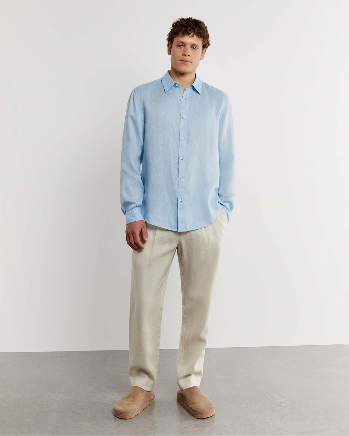 Uncuts signature light blue shirt