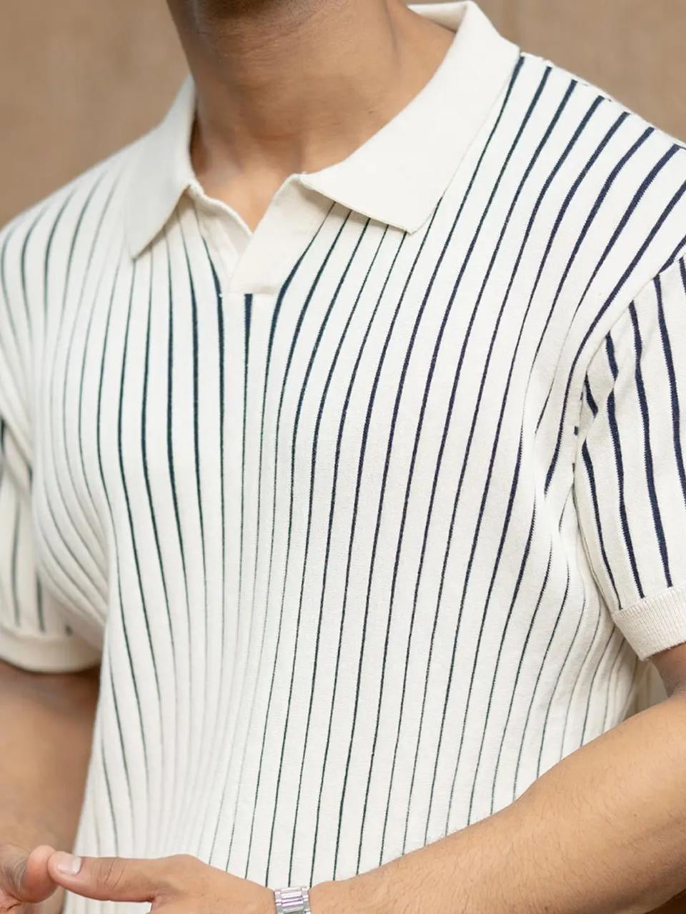 Off white structured stripe T-Shirt
