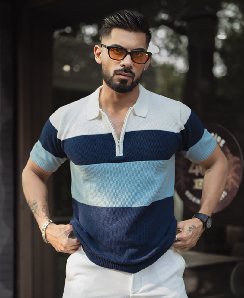 Men’s Premium Textured Polo Knit