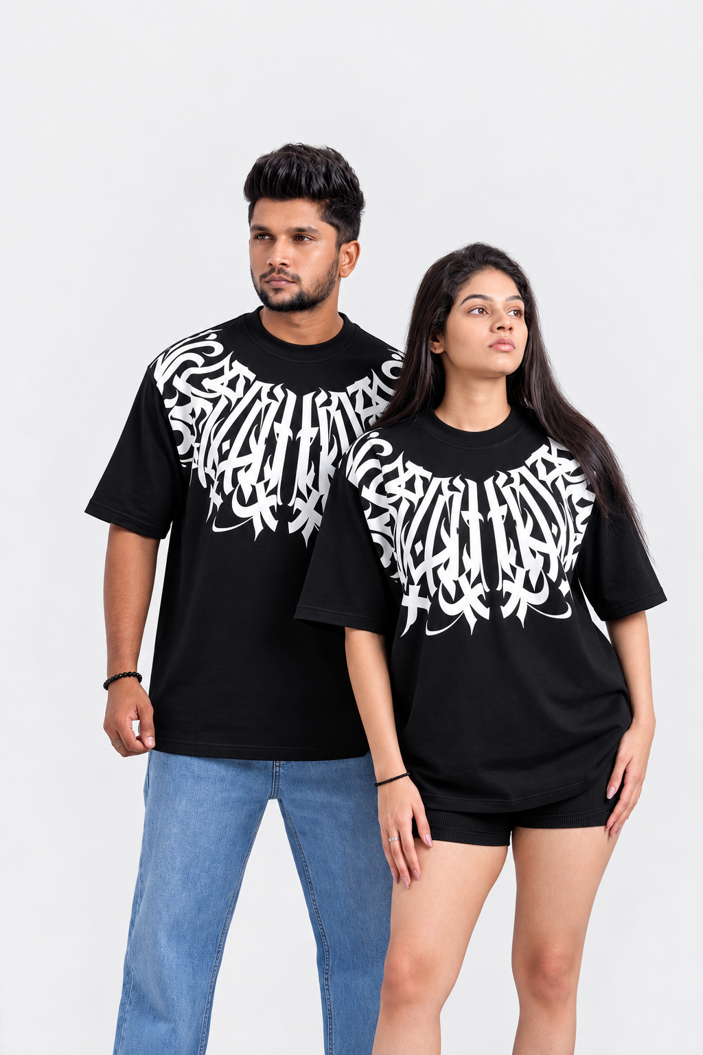 Calligraphy Oversized T-Shirt
