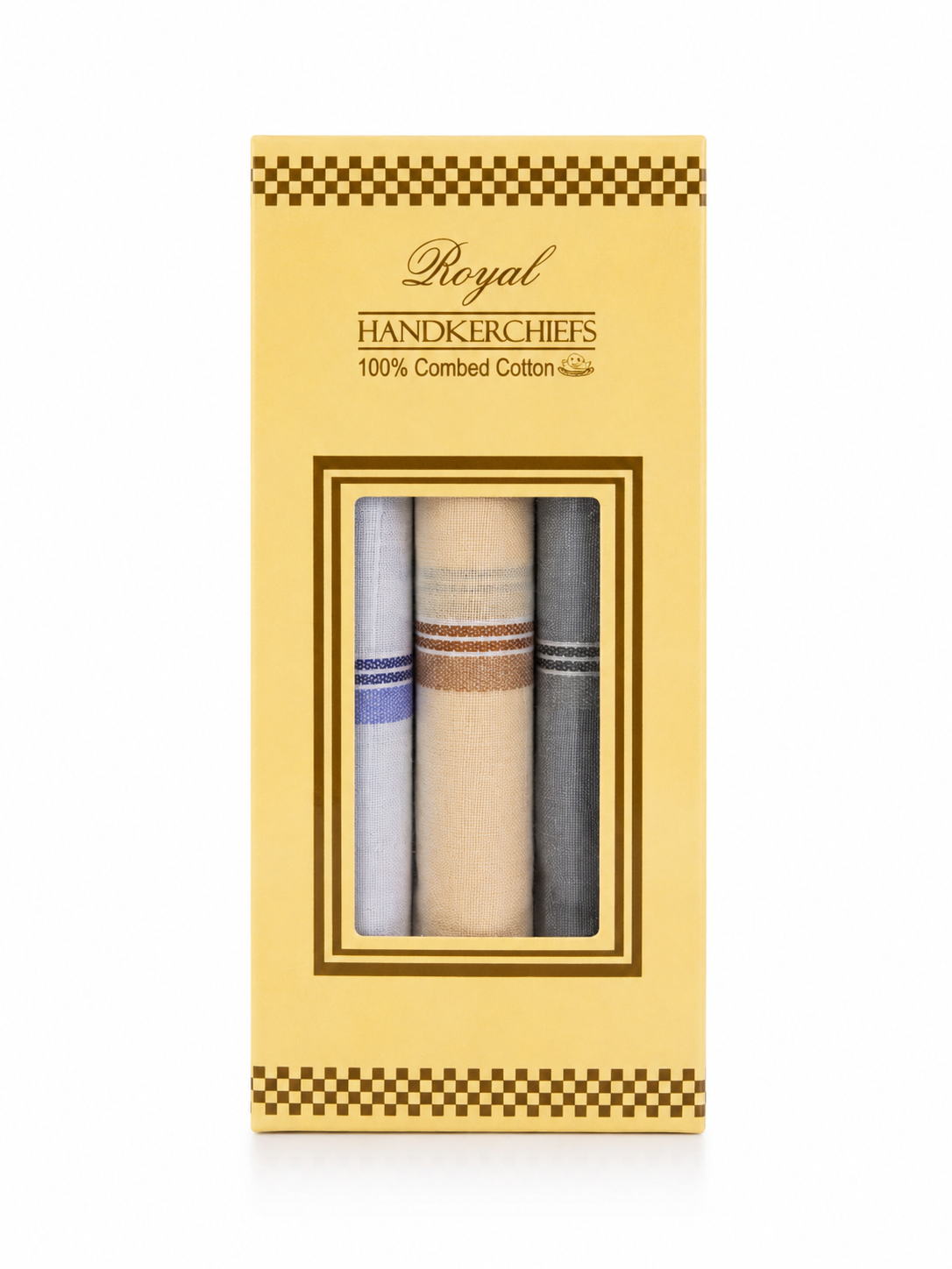 Royal Premium Handkerchief Set – Classic Assorted