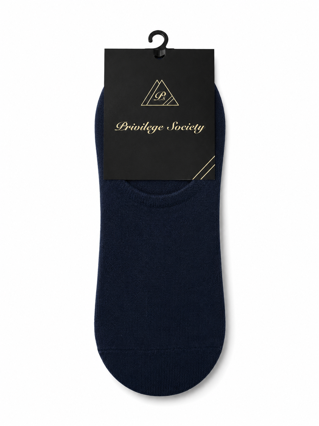 Privilege Society Essential No-Show Socks – Navy Blue