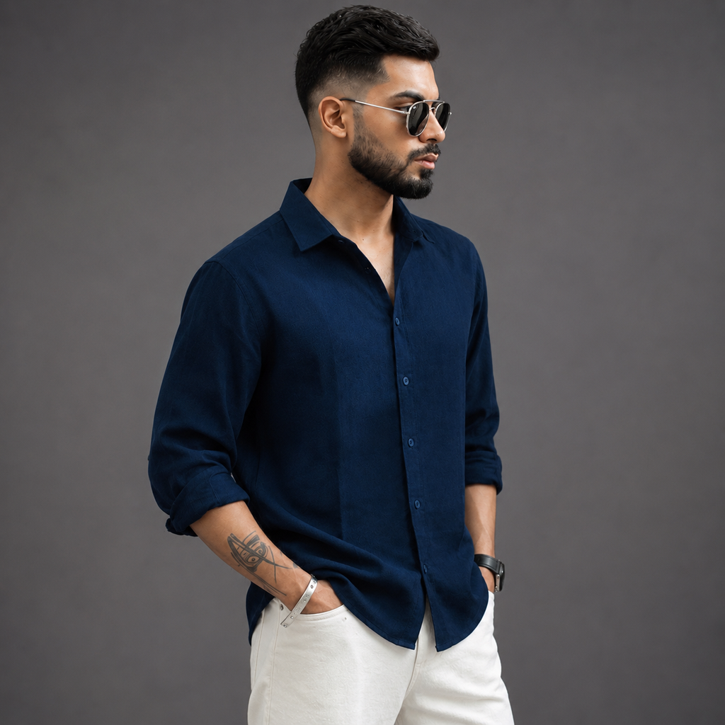 Uncuts Elite Navy Shirt