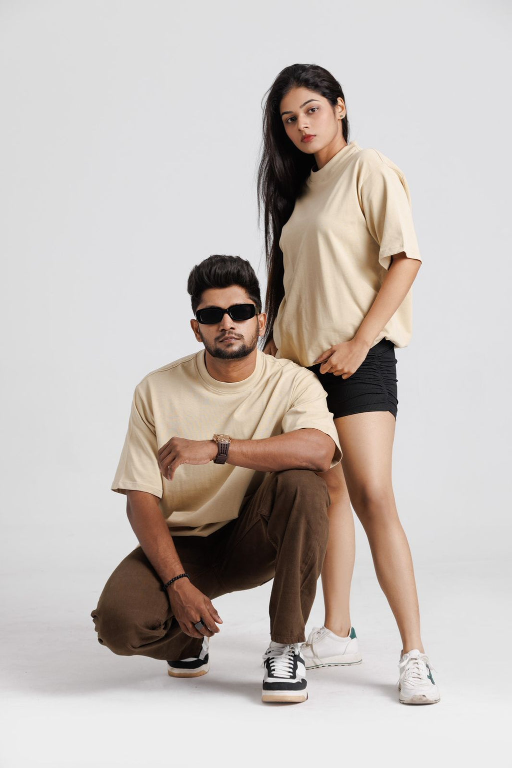 Ladies Crew Neck Oversized Tshirt