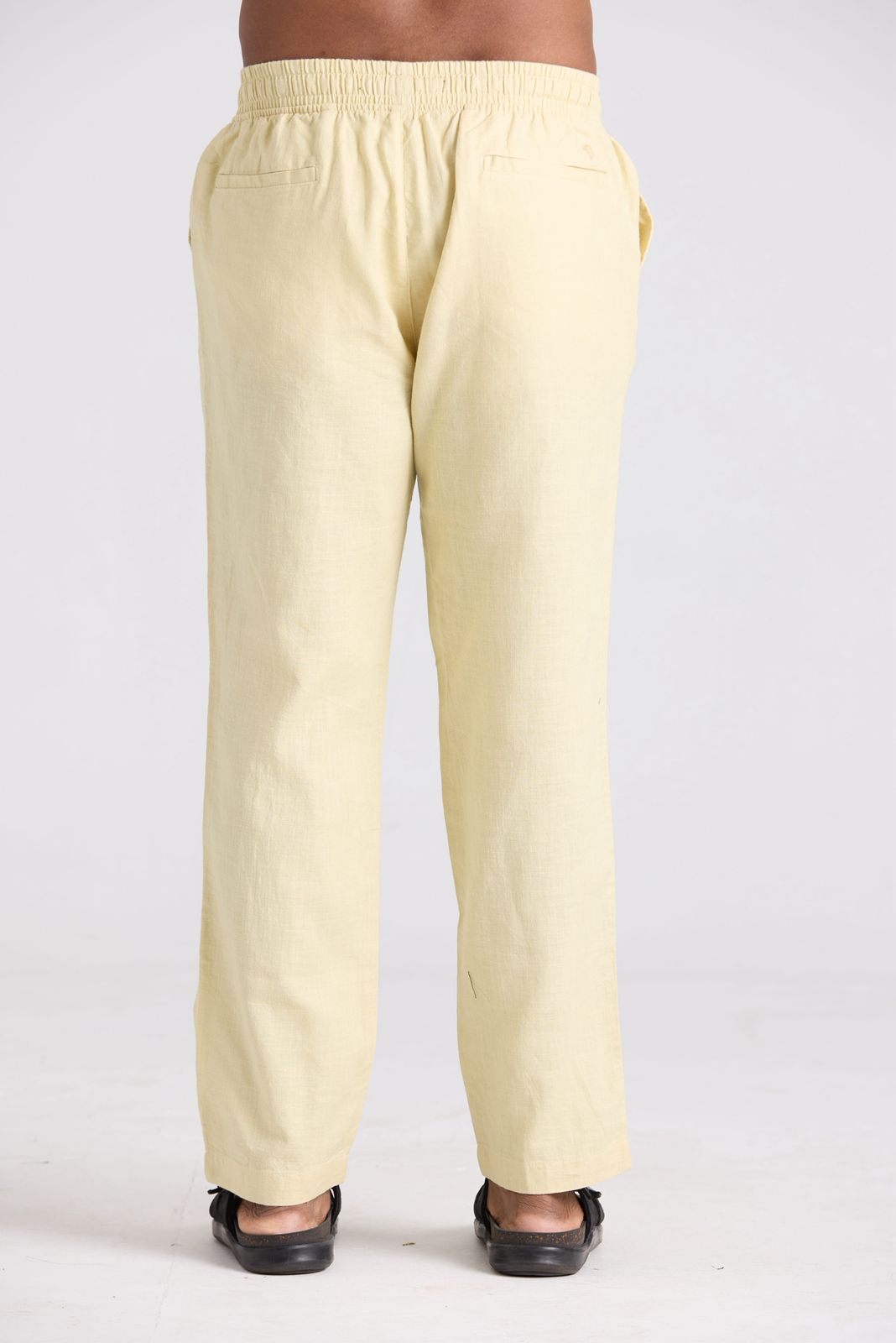 UNCUTS Premium Linen Pant - Beige