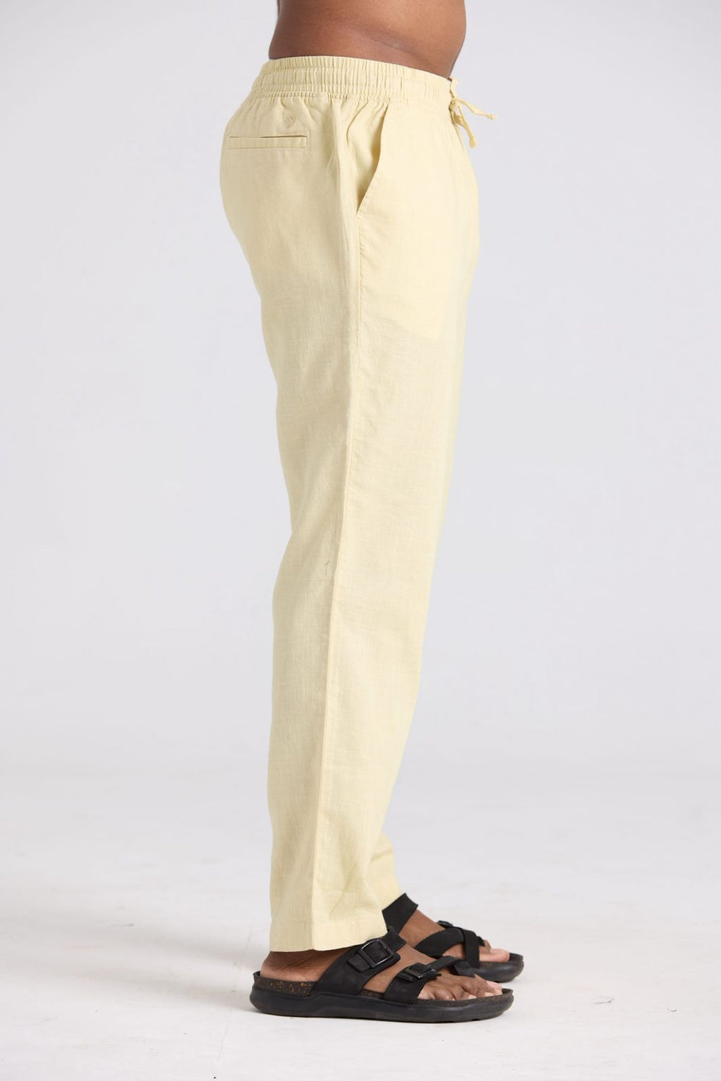 UNCUTS Premium Linen Pant - Beige