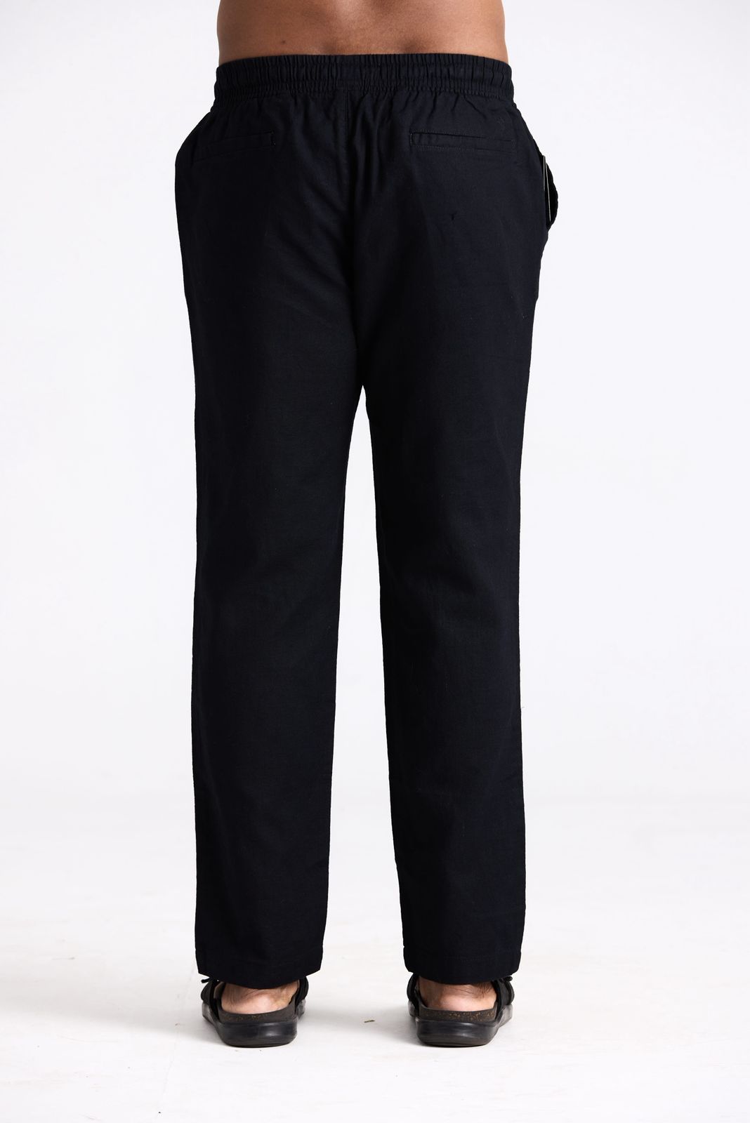 UNCUTS Premium Linen Pant - Black