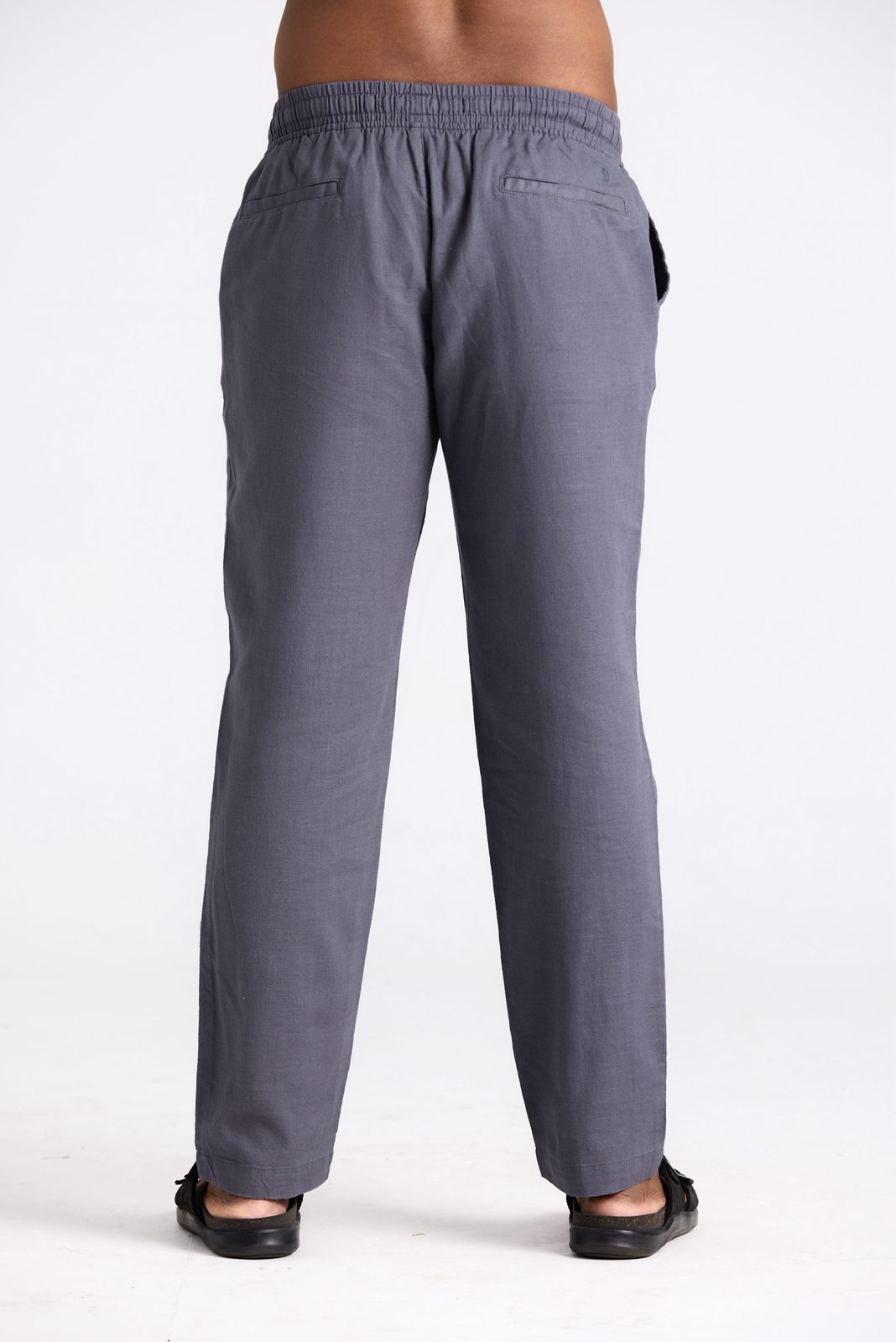UNCUTS Premium Linen Pant - Grey