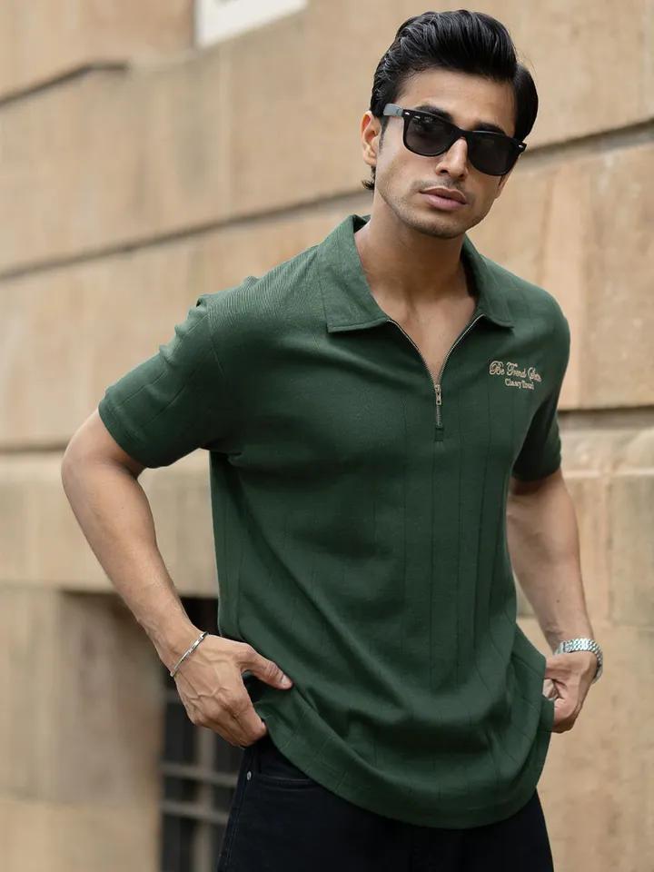 Street Style - Green Polo T